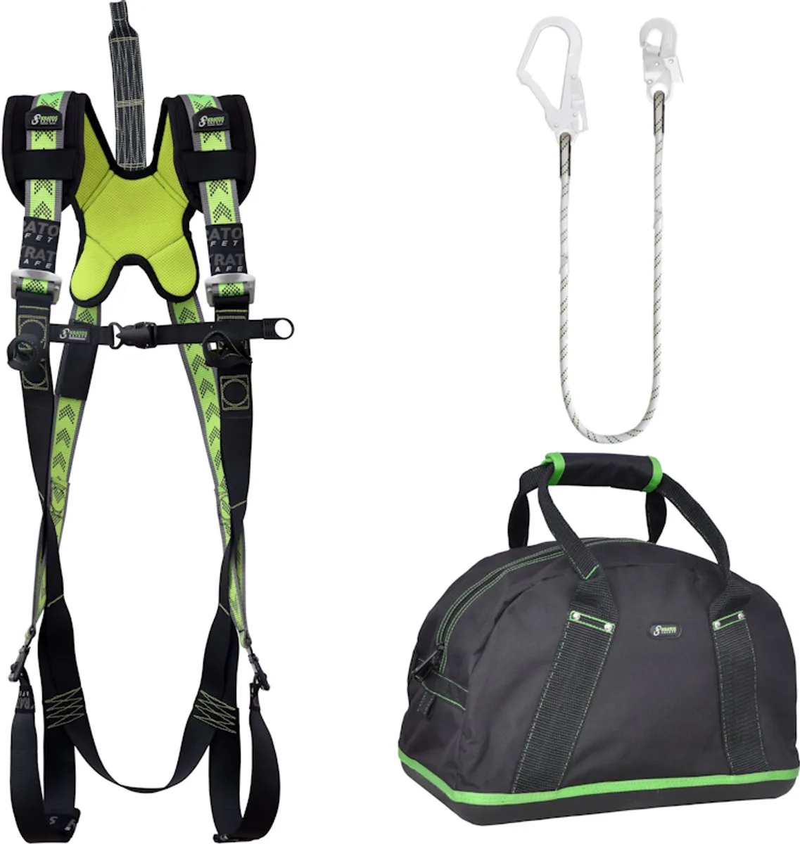 set valbeveiliging Pro - Voor de hoogwerker - Maat L-XXL fra Kratos Safety – produktbillede
