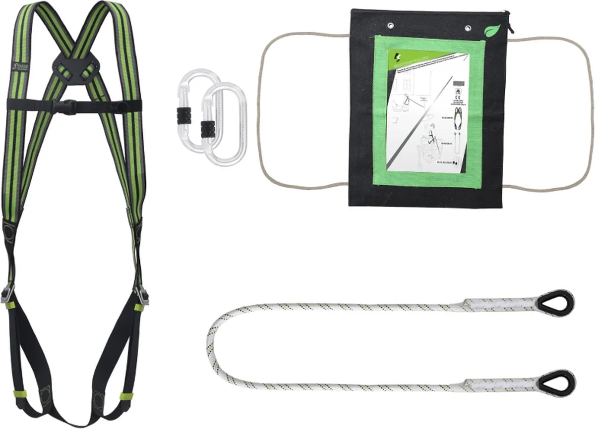 valbeveiliging set FA8000100 van Kratos Safety – productafbeelding
