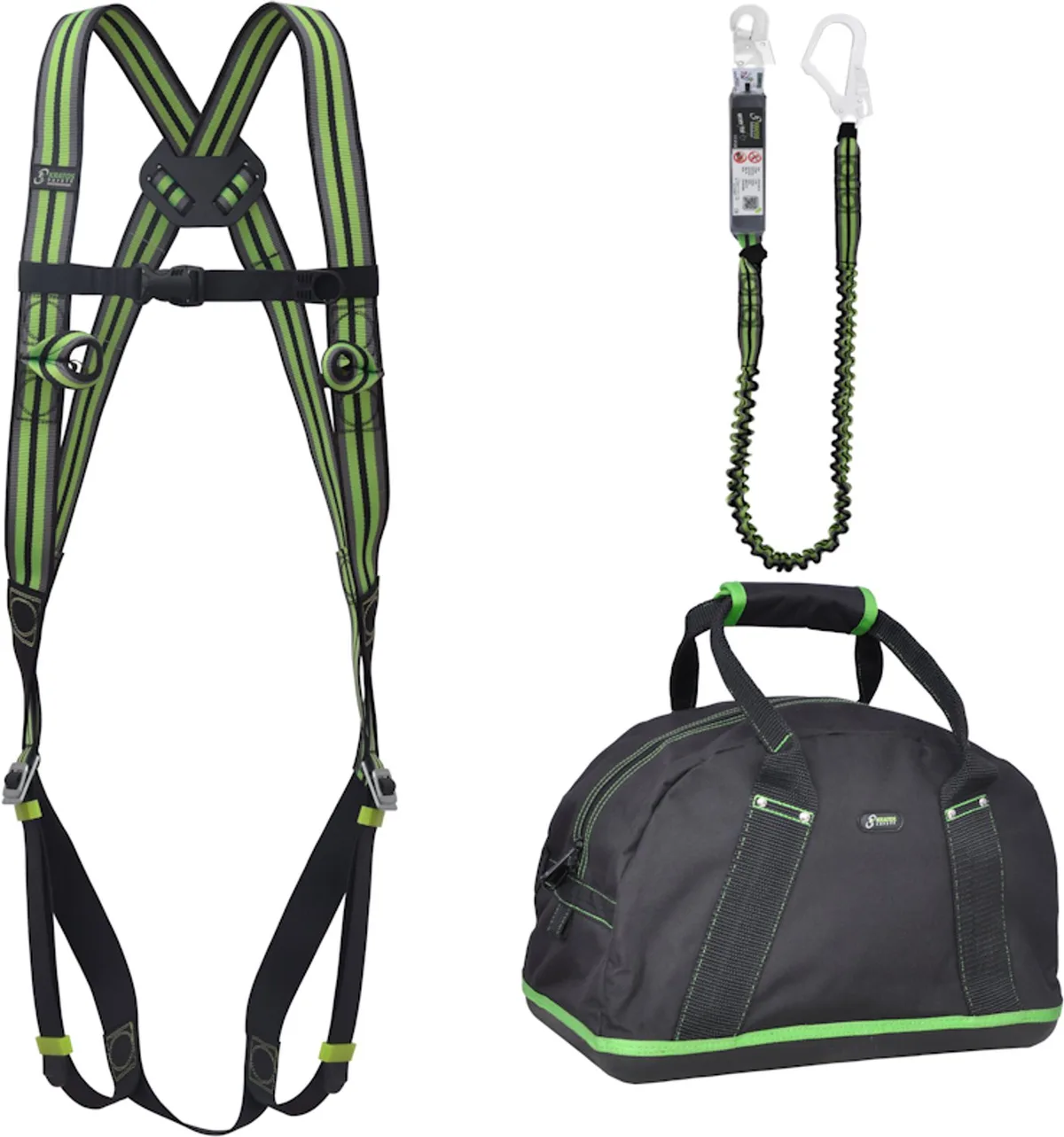 valbeveiligingset Basic met elastische lijn de Kratos Safety – image du produit