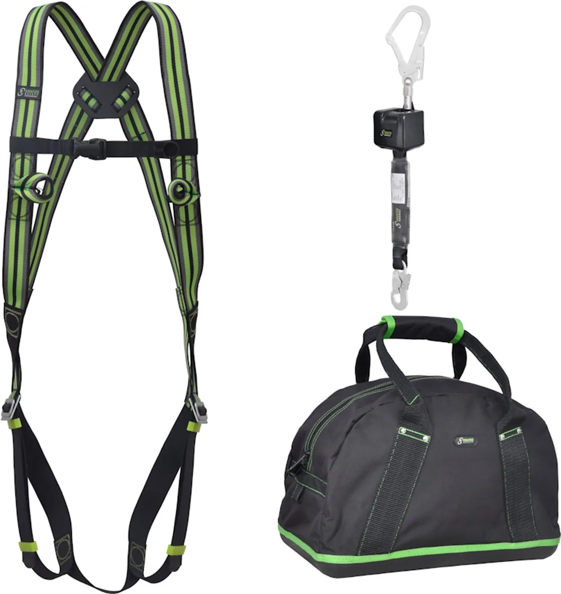 valbeveiligingset Basic met valstopblok de Kratos Safety – image du produit