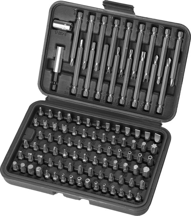 Accessories - KRT064800 - CR-V bit set - 98 st. van Kreator – productafbeelding