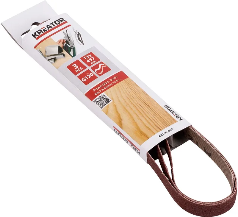Accessories - KRT260003 - Schuurband - 13x457mm - K120 - 3 st. de Kreator – image du produit
