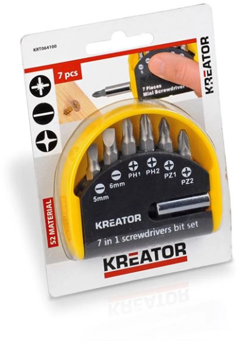 BITSET 7PCS PZ/FL/PH de Kreator – image du produit