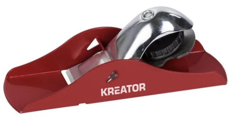 Blokschaaf KRTH23406 - Schaaf 45 x160 mm - Werkbreedte van 65 mm - Gereedschap, handgereedschap de Kreator, Rouge – image du produit