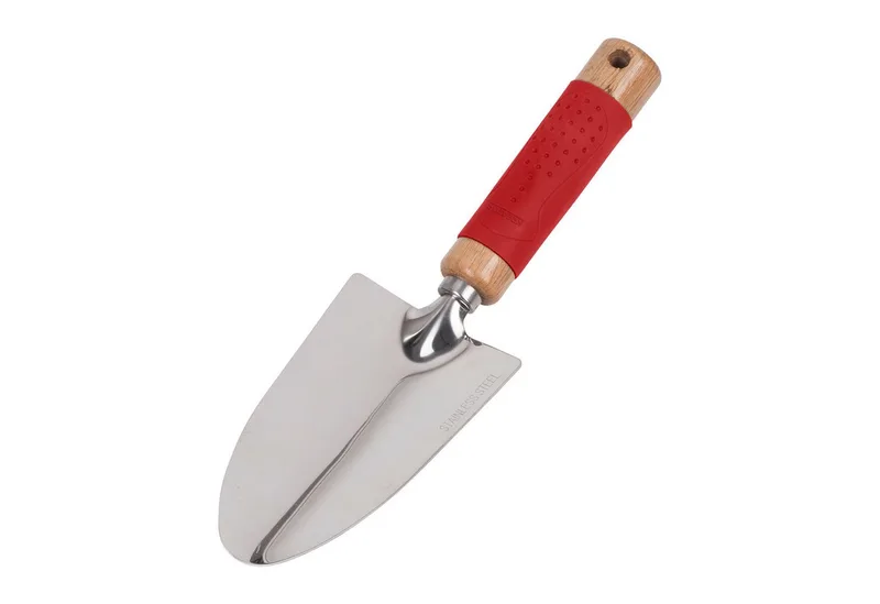 Gartenschere Rosenschere für Gartenarbeiten ideal für Blumen, Sträucher & Zweige, (3-tlg), inkl. Handschuh und Pflankelle fra Kreator – produktbillede 3 af 4