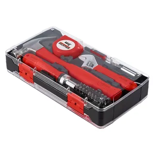 Hand tools - KRT951014 - Gereedschapsset gemengd - 28 st. von Kreator, Rot, Schwarz – Produktbild 2 von 6