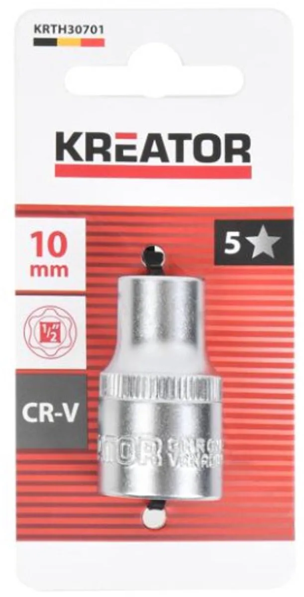 Hand tools - KRTH30701 - Dopsleutel - 10mm van Kreator – productafbeelding