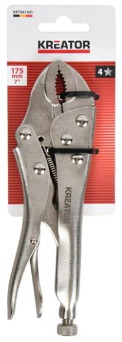 Hand tools - KRTH61401 - Griptang - 175mm rond de Kreator, Argent – image du produit