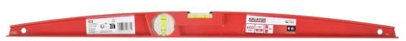 Hand tools - KRTH70903 - Waterpas trapezium - 600mm de Kreator, Rouge – image du produit