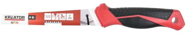 Hand tools - KRTH81001 - Gipsplaatzaag - 165mm 7 TPI by Kreator – product image