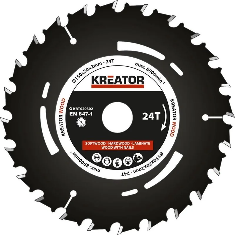 INVALZAAGBLAD 150MM24T by Kreator – product image