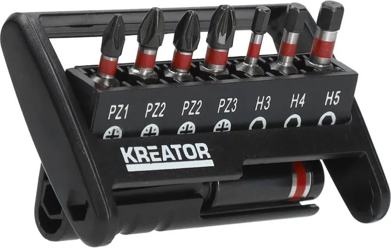 KRT064263 Bitset - 8-delige set bitjes by Kreator – product image
