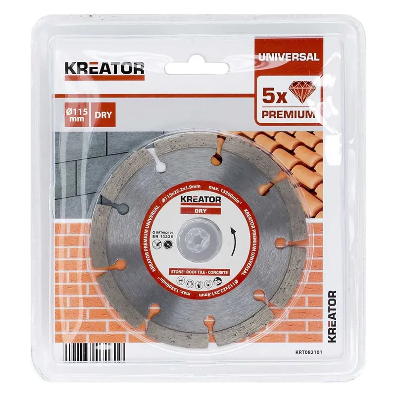 KRT082101 Diamantschijf D115 Premium by Kreator – product image 2 of 2