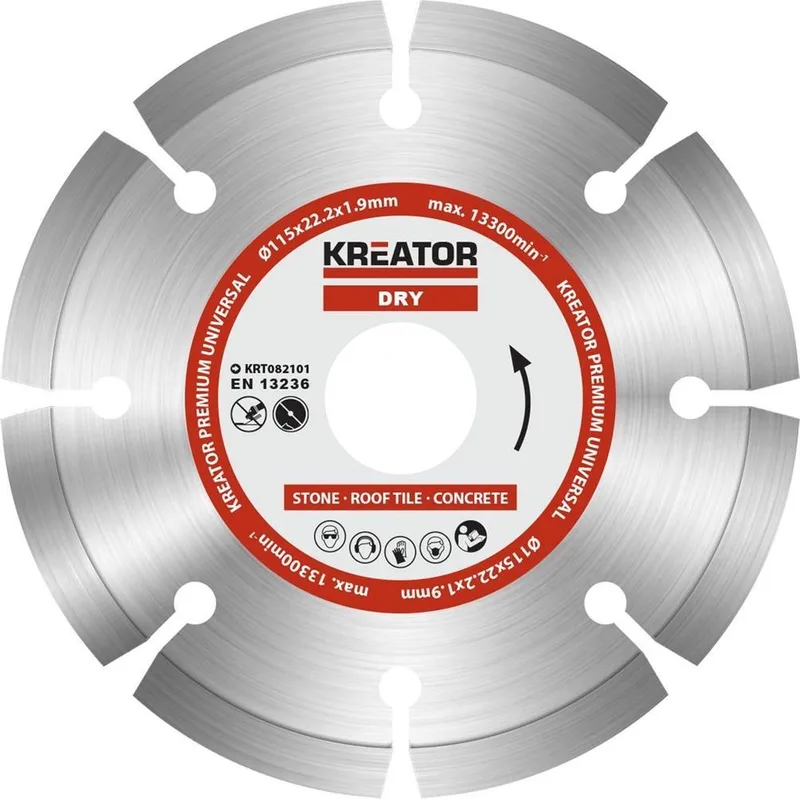 KRT082101 Diamantschijf D115 Premium by Kreator – product image 1 of 2