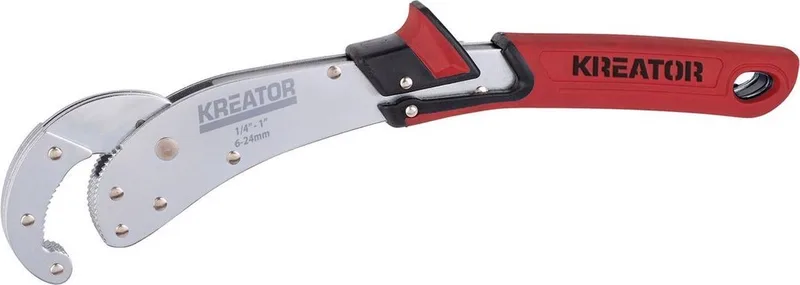 KRT506005 Pijpsleutel - 625mm van Kreator, Rood – productafbeelding