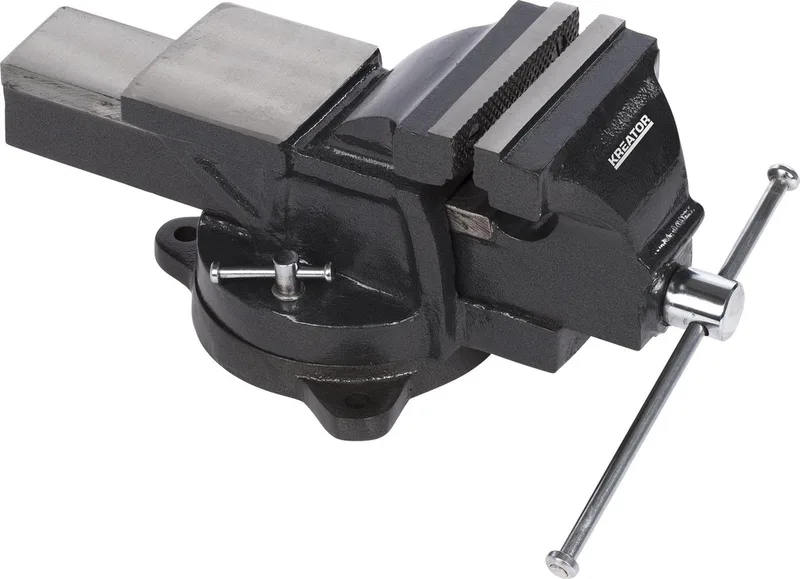 KRT554013 Draaibare bankschroef - 150mm - 14.5kg von Kreator – Produktbild