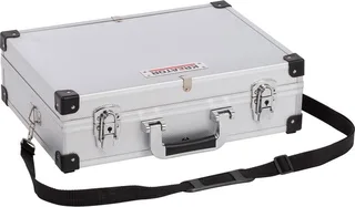 KRT640101S Gereedschapskoffer - 420 x 300 x 125 mm - (geleverd zonder gereedschap) de Kreator, Argent – image du produit 1 sur 4