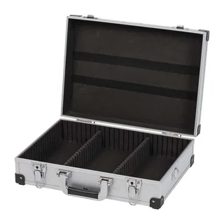KRT640101S Gereedschapskoffer - 420 x 300 x 125 mm - (geleverd zonder gereedschap) de Kreator, Argent – image du produit 3 sur 4