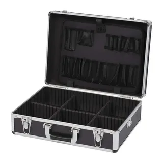 KRT640102B Gereedschapskoffer - 460 x 330 x 155 mm - (geleverd zonder gereedschap) van Kreator, Zwart – productafbeelding 3 van 5