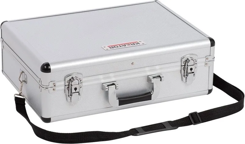 Krt640102s 460x155x330 Mm Verktygsväska I Aluminium von Kreator, Silber – Produktbild 1 von 4
