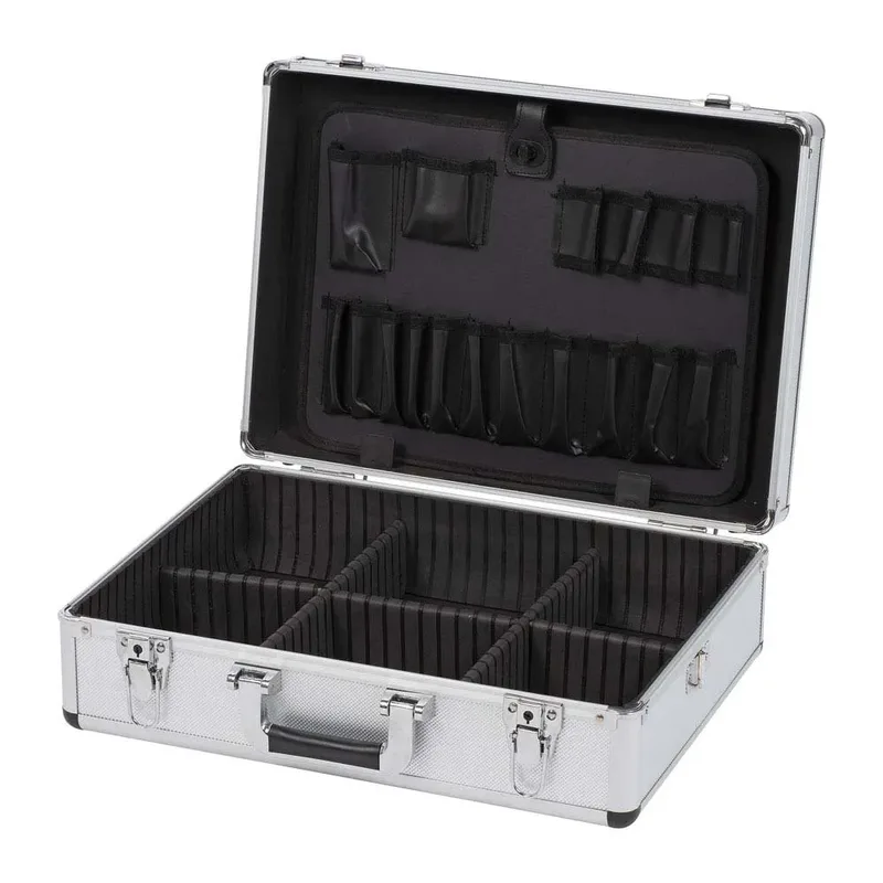 Krt640102s 460x155x330 Mm Verktygsväska I Aluminium von Kreator, Silber – Produktbild 3 von 4