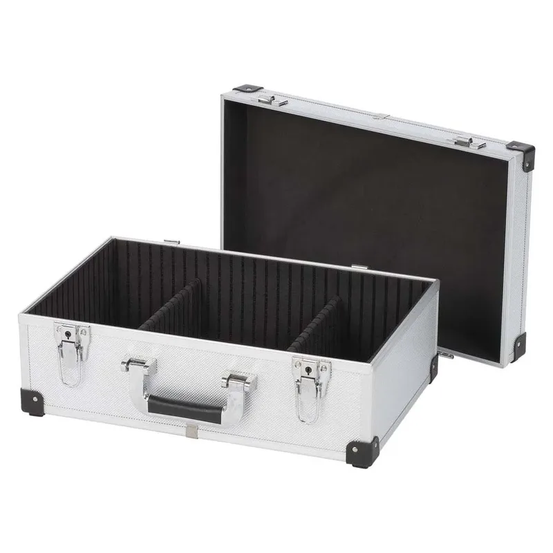 KRT640260S Gereedschapskoffer - 420 x 265 x 173 mm - (geleverd zonder gereedschap) de Kreator, Argent – image du produit 3 sur 4