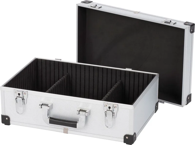 KRT640260S Gereedschapskoffer - 420 x 265 x 173 mm - (geleverd zonder gereedschap) de Kreator, Argent – image du produit 1 sur 4