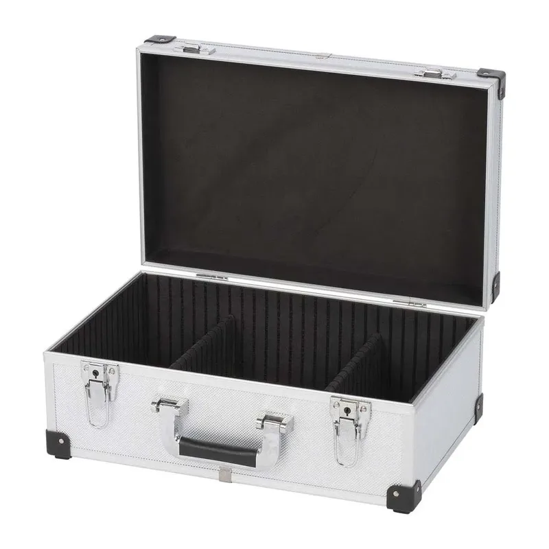 KRT640260S Gereedschapskoffer - 420 x 265 x 173 mm - (geleverd zonder gereedschap) de Kreator, Argent – image du produit 2 sur 4