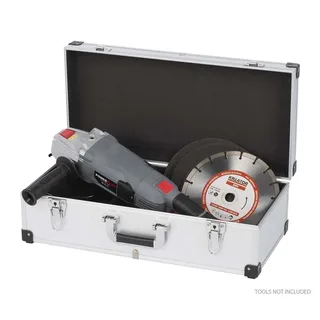 KRT640280S - Gereedschapskoffer - 560 x 265 x 173 mm - (geleverd zonder gereedschap) van Kreator, Zilver – productafbeelding 4 van 5