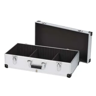 KRT640280S - Gereedschapskoffer - 560 x 265 x 173 mm - (geleverd zonder gereedschap) van Kreator, Zilver – productafbeelding 3 van 5