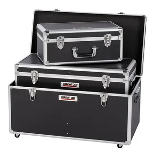 KRT640501B Gereedschapskoffer - 3 in 1 - (geleverd zonder gereedschap) van Kreator, Zwart – productafbeelding 2 van 4