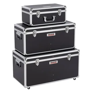 KRT640501B Gereedschapskoffer - 3 in 1 - (geleverd zonder gereedschap) van Kreator, Zwart – productafbeelding 3 van 4