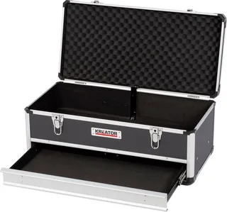 KRT640603B Gereedschapskoffer - 620 x 300 x 255 mm - (geleverd zonder gereedschap) de Kreator, Noir – image du produit 1 sur 5