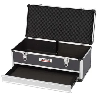 KRT640603B Gereedschapskoffer - 620 x 300 x 255 mm - (geleverd zonder gereedschap) de Kreator, Noir – image du produit 2 sur 5