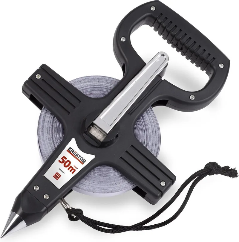 KRT702050 Rolmaat - 50m - Staal by Kreator, Black – product image