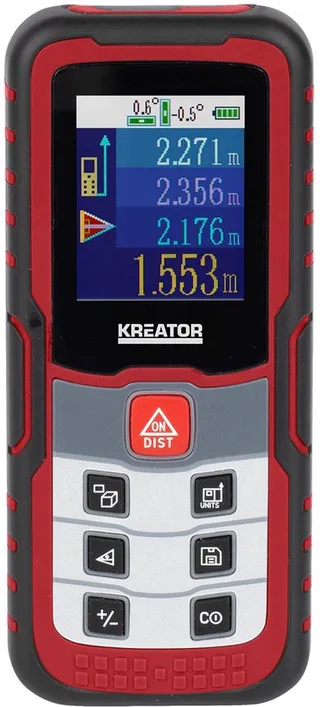 KRT706510 Laser afstandsmeter - 60 m bereik van Kreator – productafbeelding 1 van 5