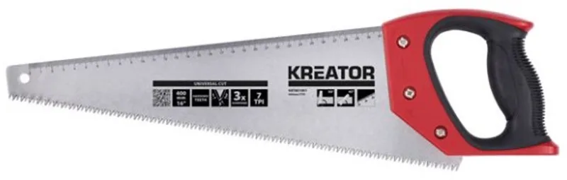 KRT801001 Handzaag - TPI 7 - Met 40 cm zaagblad von Kreator – Produktbild