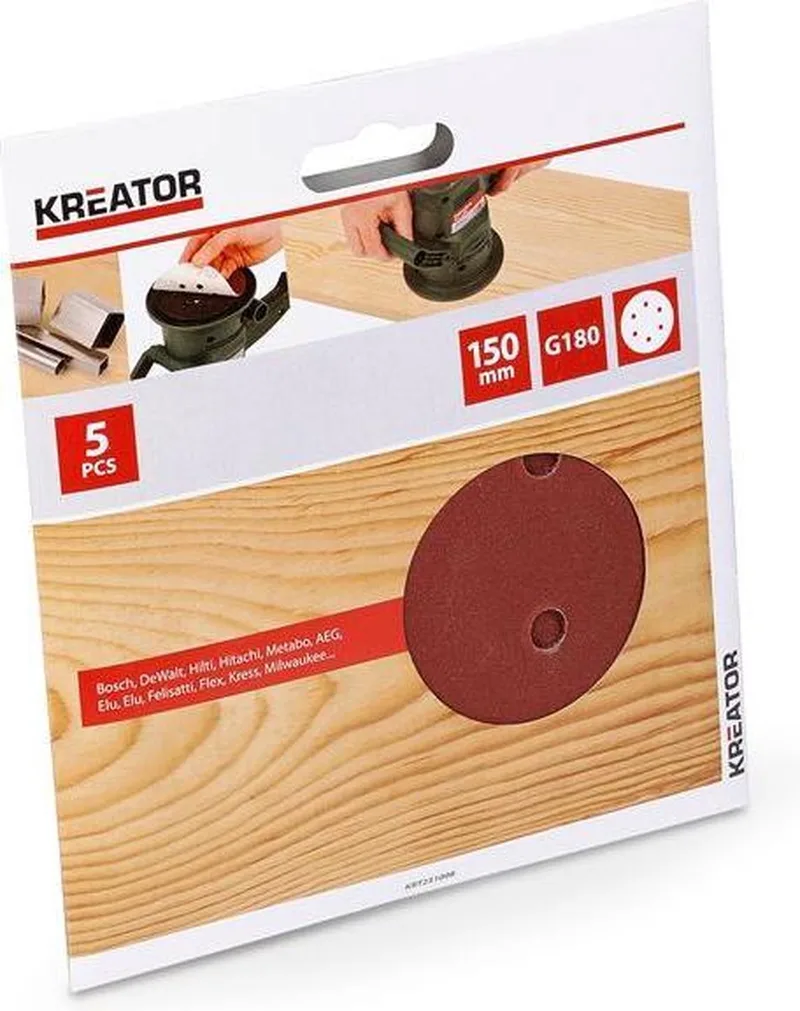 schuurschijven 150mm - K180 de Kreator – image du produit