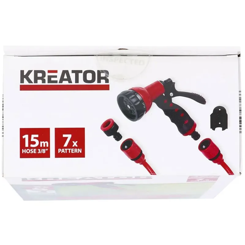 Spiralschlauch-set 15 M van Kreator – productafbeelding 4 van 5
