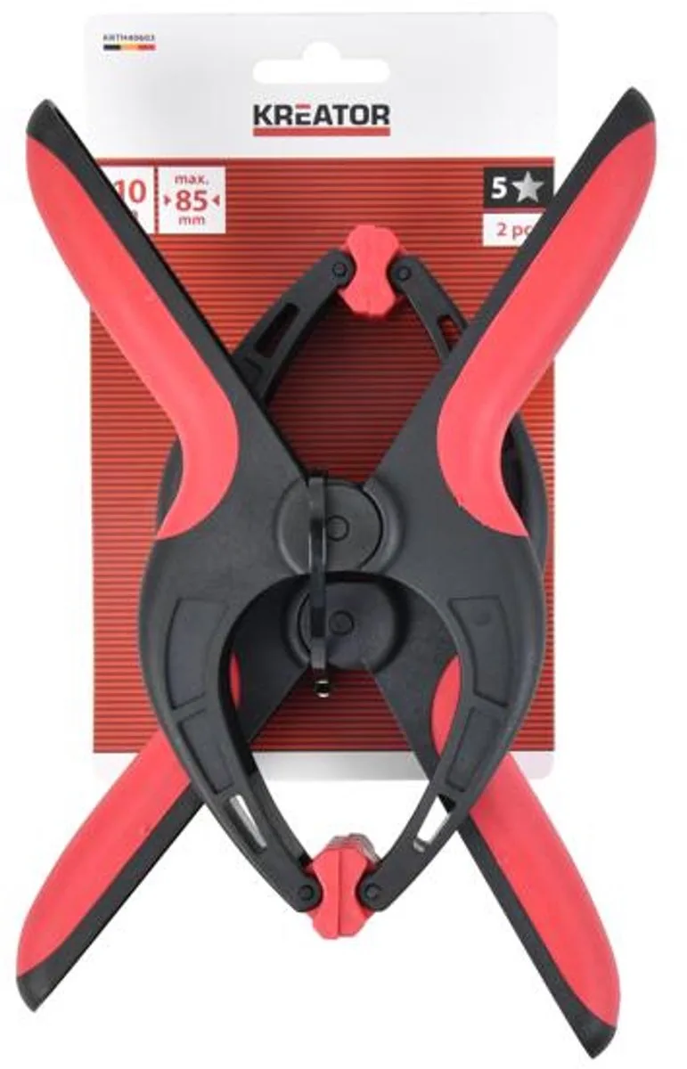 Veerklem KRTH40603 de Kreator, Rouge – image du produit
