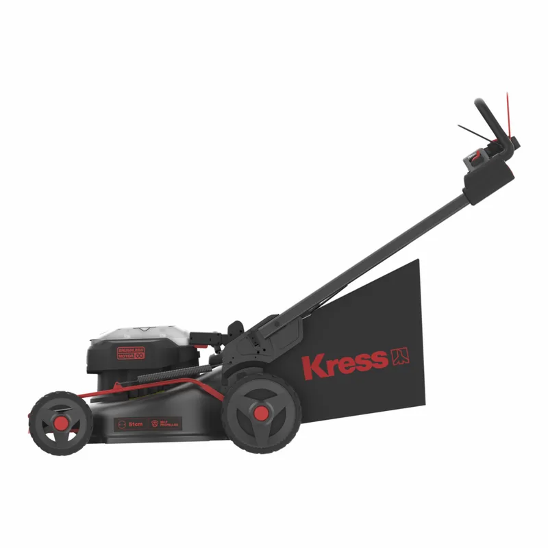 AkkuRasenmäher 51 cm KG760E.9 60 V Akkumäher Einzelgerät (ohne Akku & Ladegerät) de Kress – image du produit