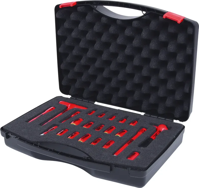 1/4 Steckschlüssel-Satz mit isolierten Werkzeugen, 22-tlg KS Tools 117.1877 de KS Tools – image du produit
