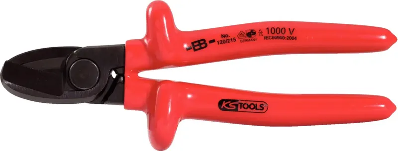 1000V Einhand-Kabelschneider, 215mm KS Tools 117.1259 by KS Tools – product image