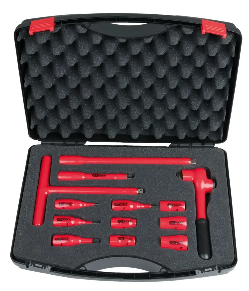 3/8 Steckschlüssel-Satz mit isolierten Werkzeugen, 13-tlg KS Tools 117.1888 de KS Tools – image du produit