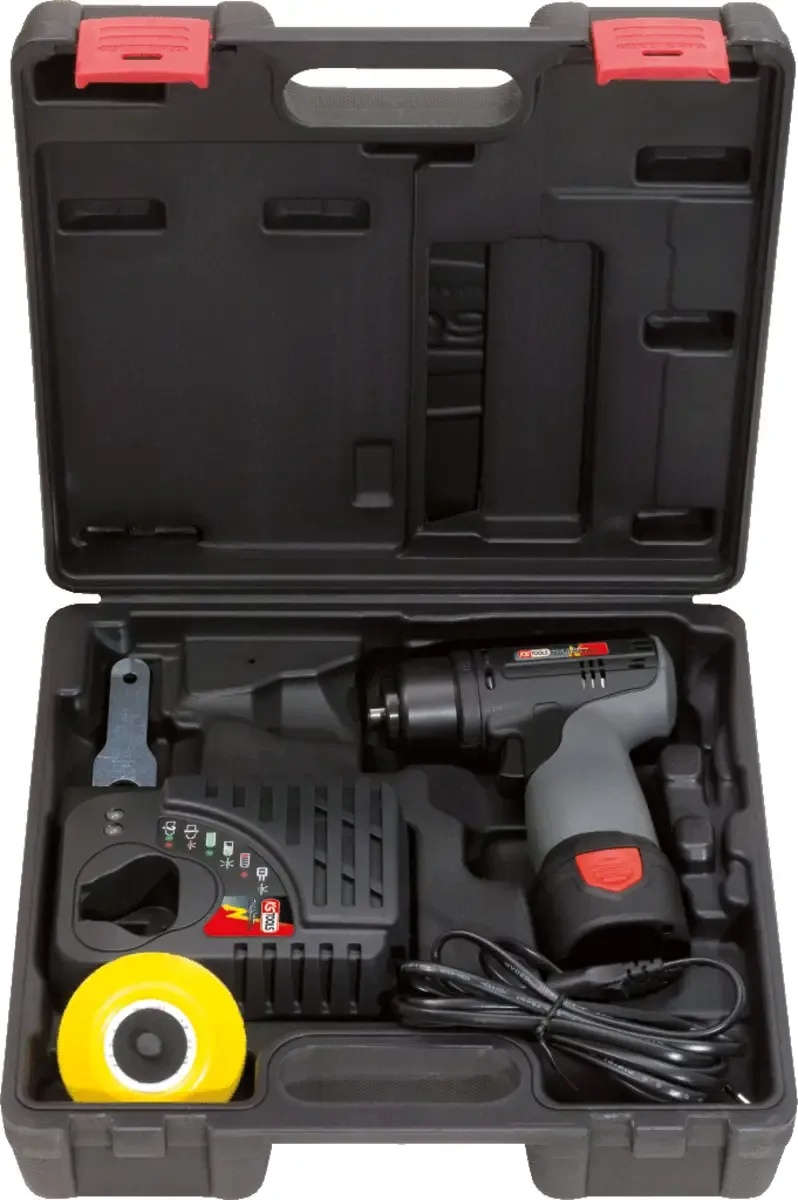 Akku-Schleifmaschine, 3.200 U/min 10,8V, mit 1 Akku und 1 Ladegerät de KS Tools – image du produit 2 sur 2