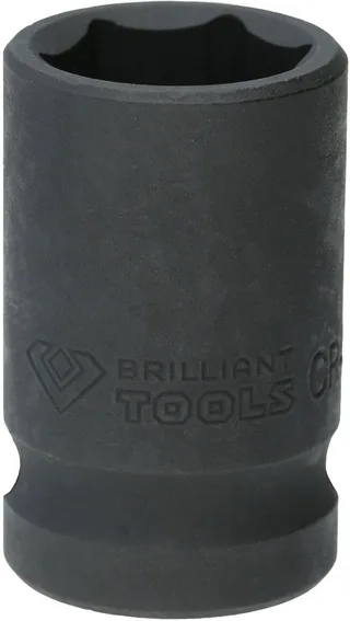 BRILLIANT TOOLS 1/2" krachtdop zeskant 16 mm kort - BT022638 de KS Tools – image du produit 1 sur 2