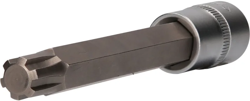 BRILLIANT TOOLS 1/2" RIBE-Bit-dop 140 mm lang M14 - BT022746 van KS Tools – productafbeelding