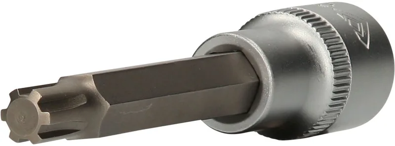 BRILLIANT TOOLS 1/2" RIBE-Bit-dopsleutel 100 mm lang M9 - BT022734 van KS Tools – productafbeelding