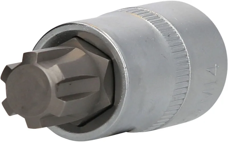 BRILLIANT TOOLS 1/2" RIBE-Bit-dopsleutel 55 mm lang M14 - BT022728 de KS Tools – image du produit