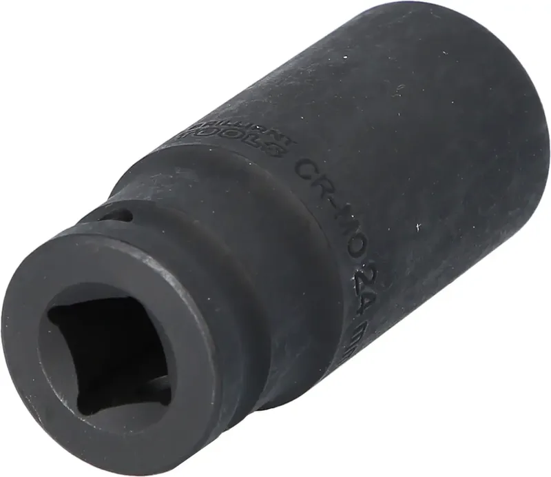 BRILLIANT TOOLS 1/2" slagdop zeskant 24 mm lang - BT022667 de KS Tools – image du produit 2 sur 2